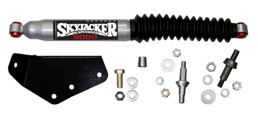 Skyjacker 9156 SNGL STAB KT SILVER W/BK BO