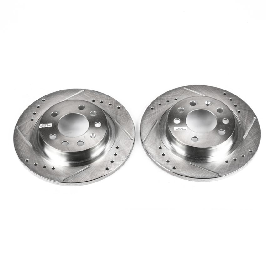 PowerStop AR82109XPR PowerStop Evolution Performance Drilled, Slotted & Plated Brake Rotor Pair