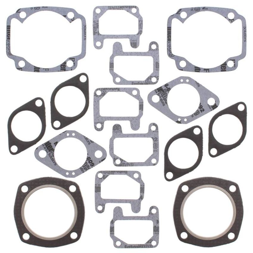 Vertex Pistons 710033A Vertex Gaskets 71-75 Arctic Cat Panther/Puma/Cheetah (Kawasaki) FC/2 Top End Gasket Kit