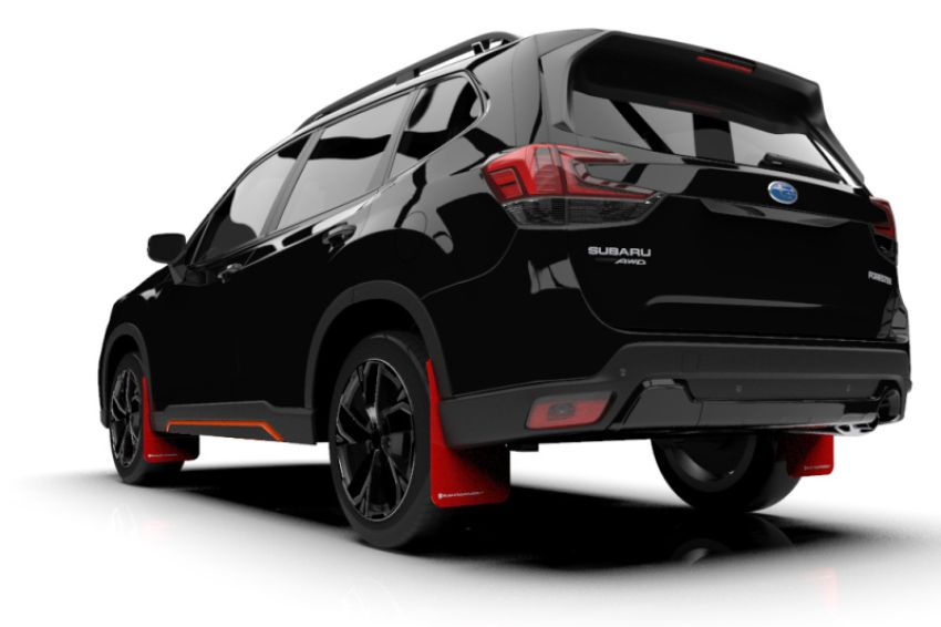 Rally Armor MF52-UR-RD/WH Red Mud Flap/White Logo