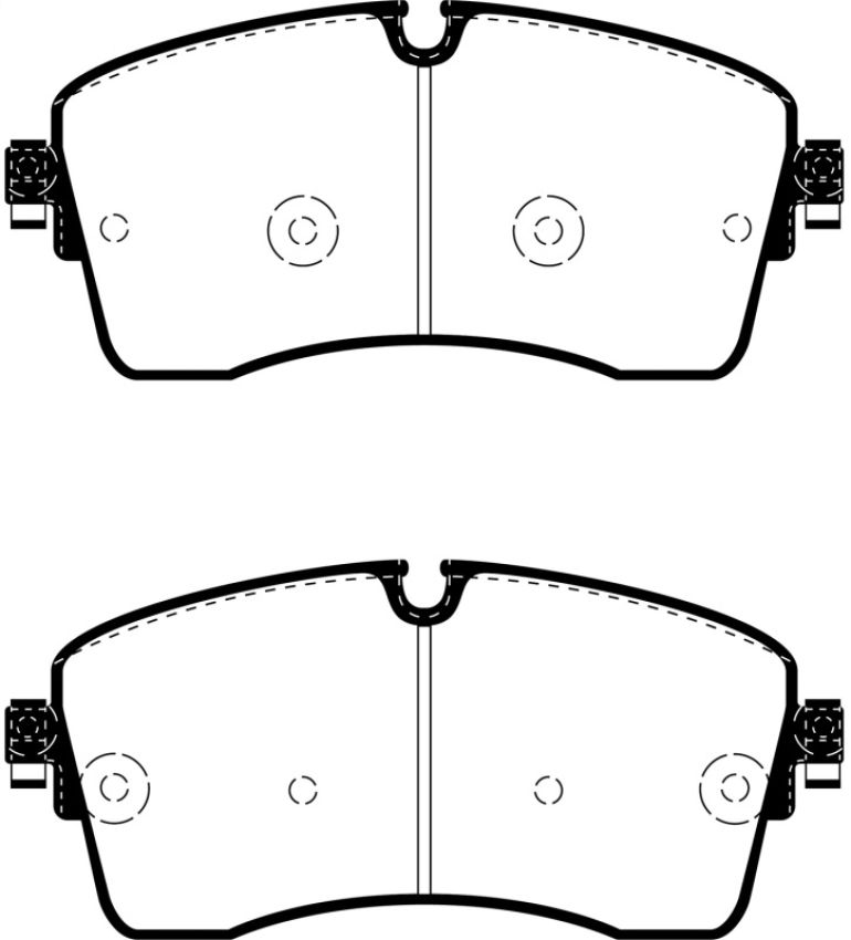 EBC Brakes DP62385 6000 Series Greenstuff Truck/SUV Brakes Disc Pads