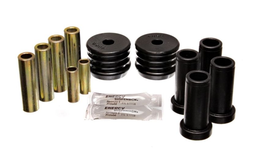 Energy Suspension 12.3102G 64-75 BMW 2002 Black Rear Control Arm Bushing Set