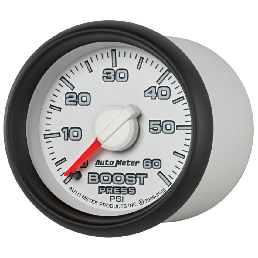 AutoMeter 8505 Factory Match 52.4mm Mechanical 0-60 PSI Boost Gauge