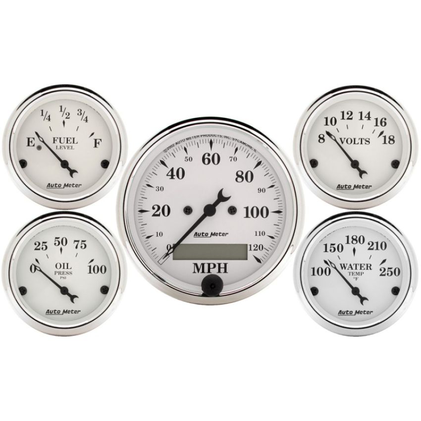 AutoMeter 1602 GAUGE KIT, 5 PC., 3 1/8