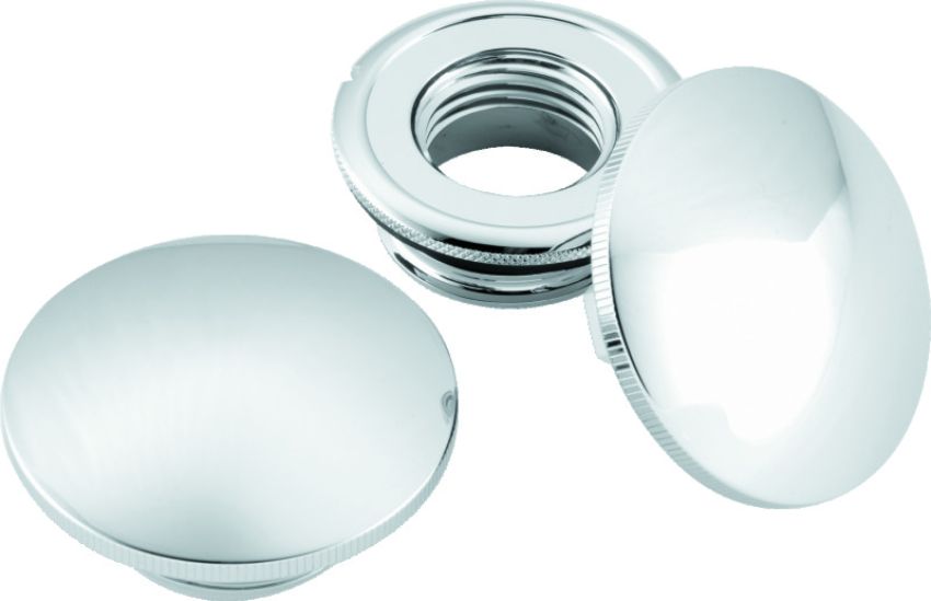 Bikers Choice 482432 82-Up Chrome Slim Gas Cap Set Screw In