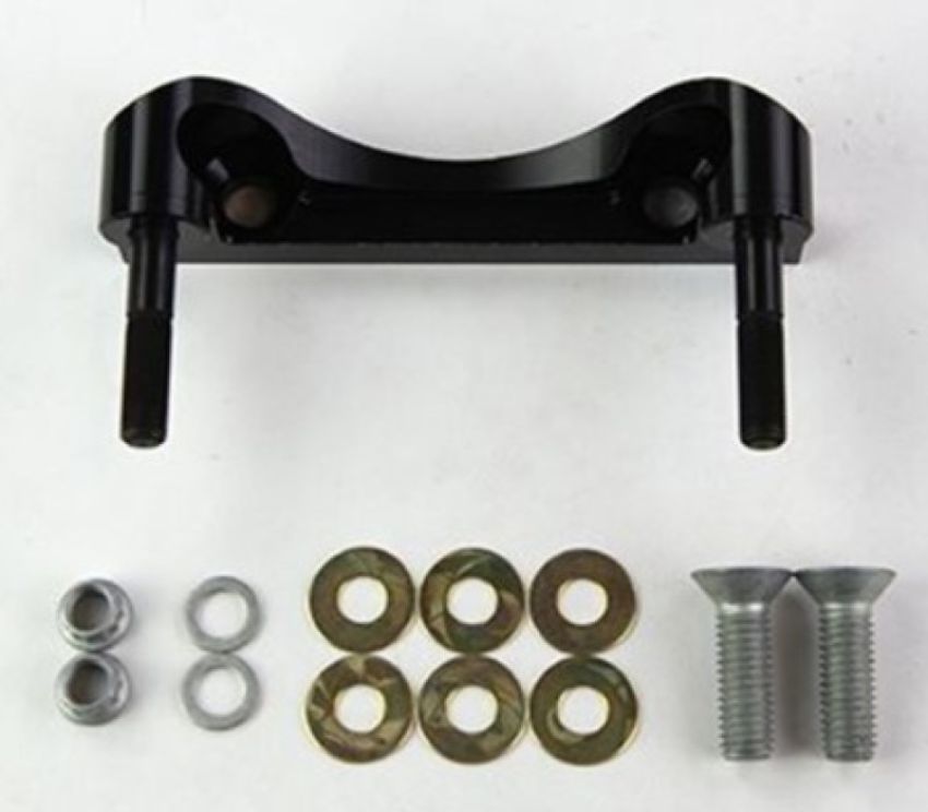 Wilwood 250-13150 Caliper Mounting Kit w/Bracket-Billet Narrow Dynalite Radial Mount 10.50in Rotor Sprint