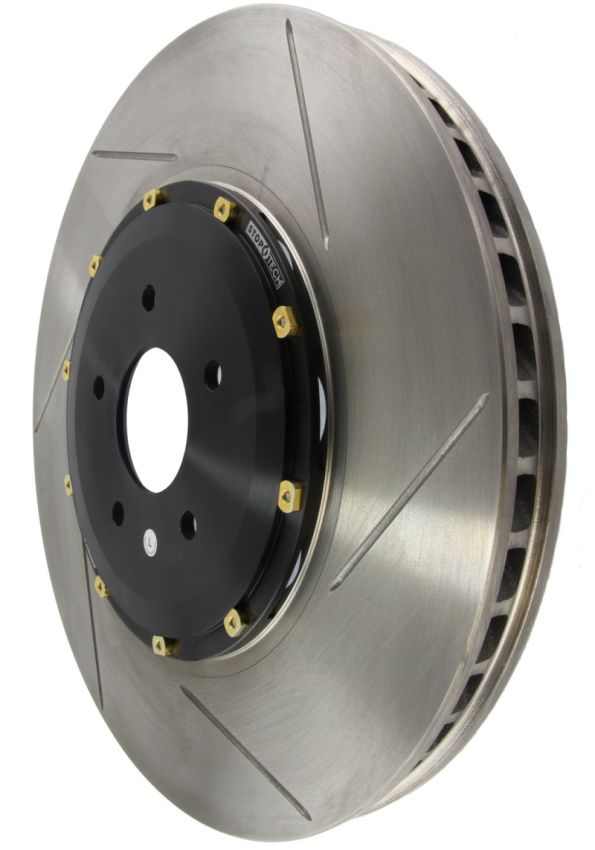 Stoptech 129.33116.13 07-08 Audi RS4 AeroRotor Direct Replacement 2-piece Slotted Left Rear Rotor