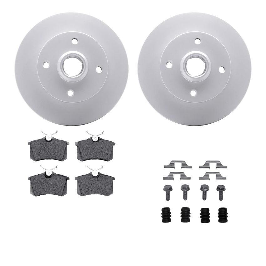 Dynamic Friction 4612-74000 Rotor Kit