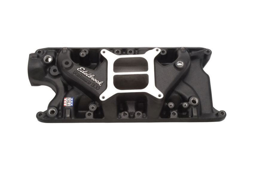 EDELBROCK EDE21213 SBF Performer Manifold - 260/302 - Black