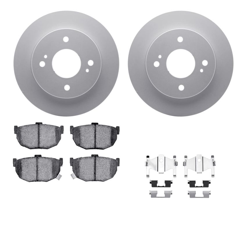 Dynamic Friction 4512-67081 Rotor Kit