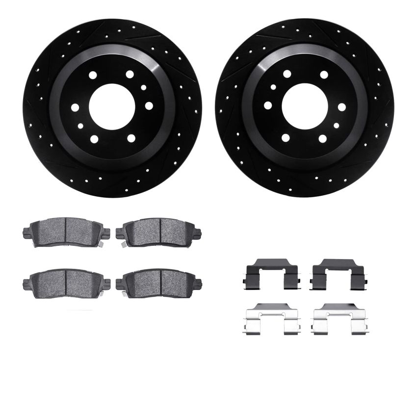 Dynamic Friction 8512-48048 Rotor Kit