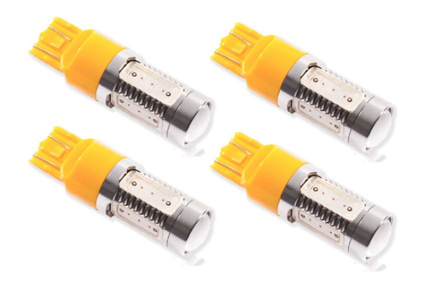 Diode Dynamics DD0107Q 7443 LED Bulb HP11 LED - Amber Set of 4