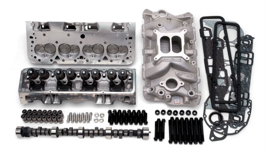 Edelbrock 2022 Power Package Top End Kit E-Street and Performer Sbc
