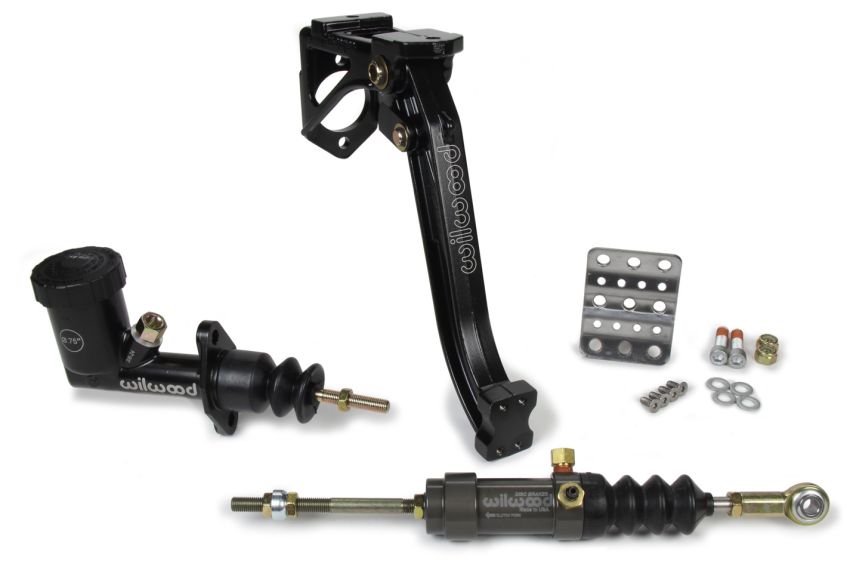 Wilwood 341-15169 Clutch Kit - Forged Adj. Pedal / MC / Slave - Floor Mount - 6:1
