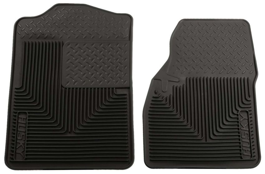 HUSKY LINERS HSK51041 Heavy Duty Floor Mats- Black