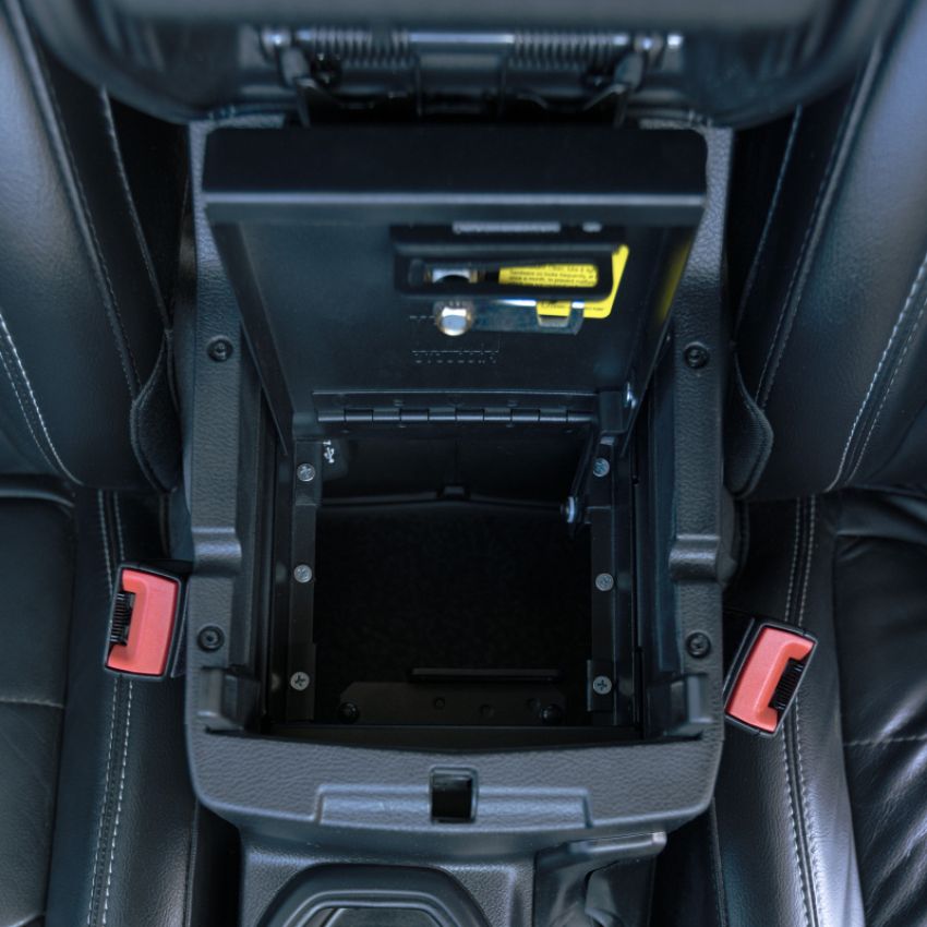 Tuffy Products 348-01 Tuffy Console Safe W/ Keyed Lock For Jeep Wrangler & Gladiator