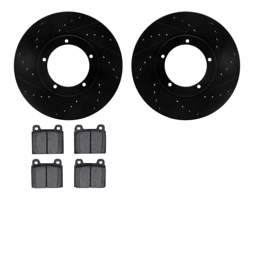 Dynamic Friction 8502-02004 Rotor Kit