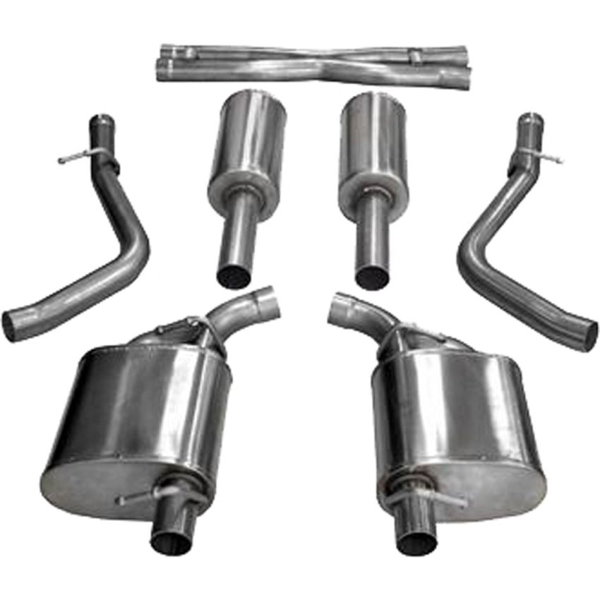 CORSA Performance 14973 Corsa 2015-2016 Dodge Charger / Chrysler 300 5.7L V8 V8 Polished Xtreme Cat-Back