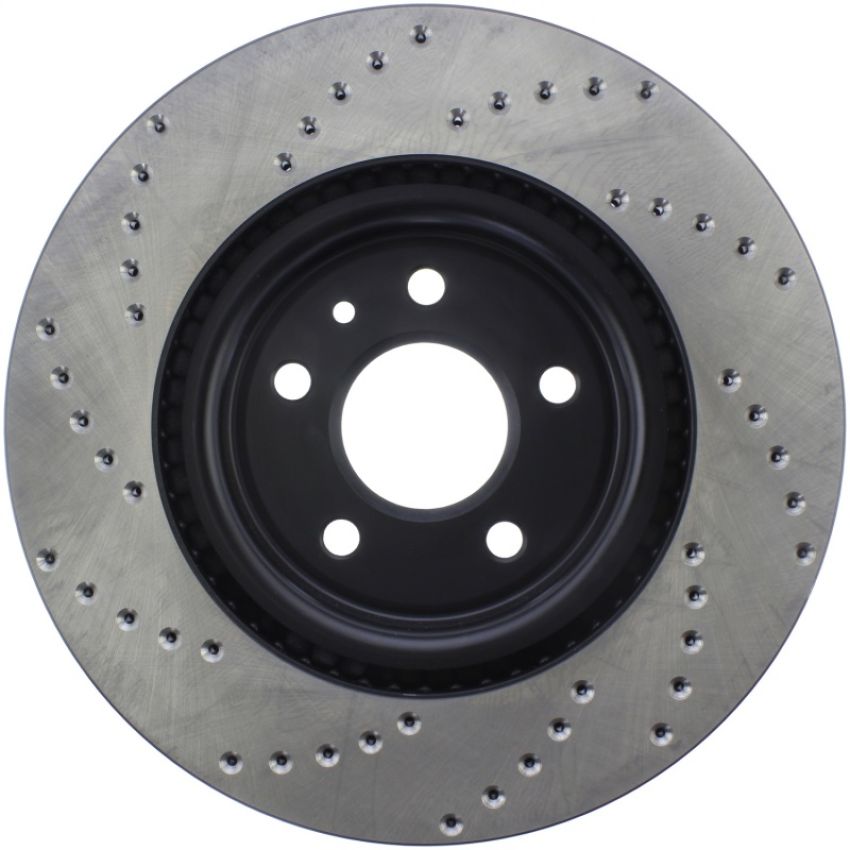 Stoptech 128.61102L Drilled Sport Brake Rotor