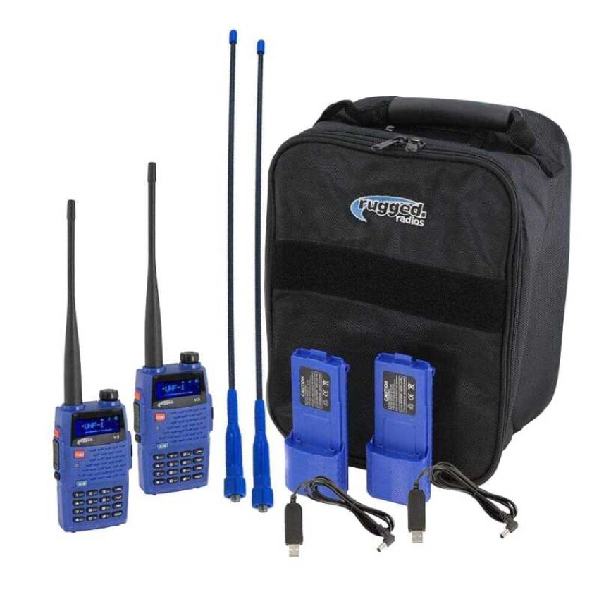 Rugged Radios V3-READY-PACK V3 READY PACK - Rugged V3 - Business Band Two Way Handheld Radios - Analog Only