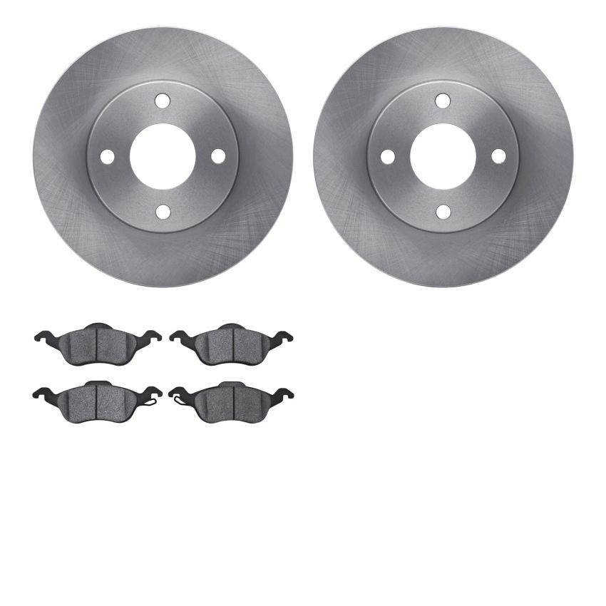 Dynamic Friction 6502-54377 Rotor Kit