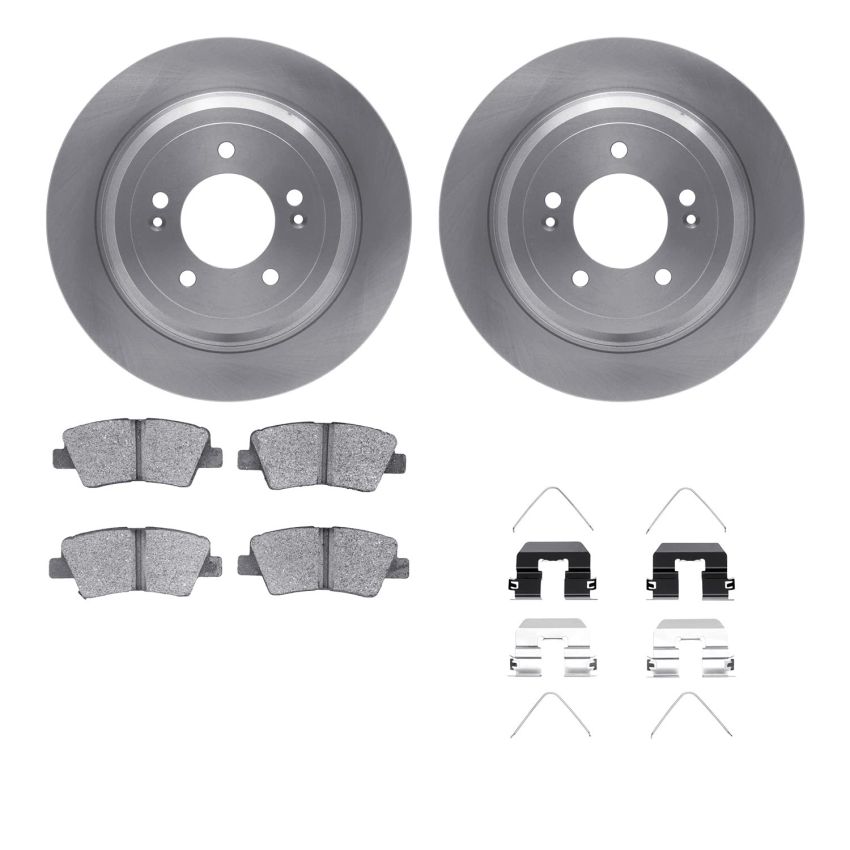 Dynamic Friction 6512-21200 Rotor Kit