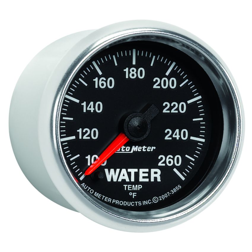 AutoMeter 3855 GAUGE, WATER TEMP, 2 1/16