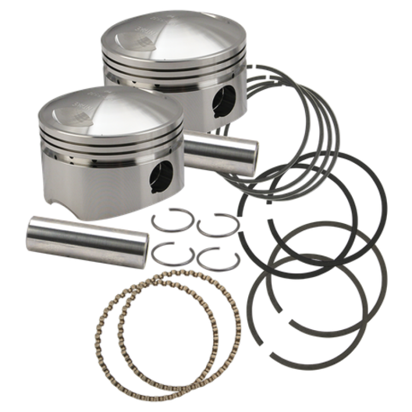 S&S Cycle 106-5535 36-84 BT 3-5/8in Piston Set - Standard