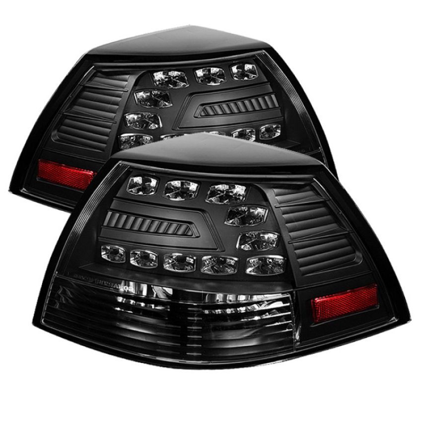 SPYDER 5008565 LED Tail Lights - Black