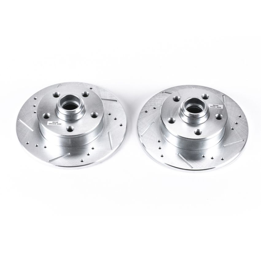 PowerStop EBR426XPR PowerStop Evolution Performance Drilled and Slotted Rotor Pair