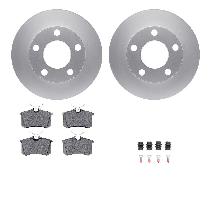 Dynamic Friction 4512-74084 Rotor Kit