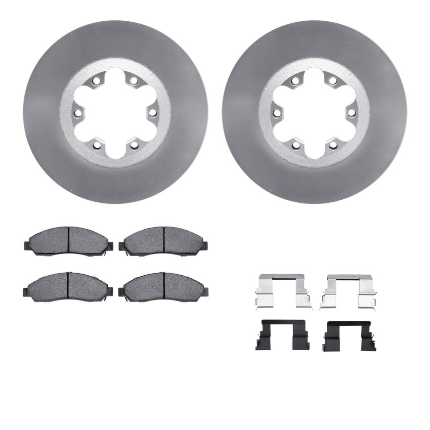 Dynamic Friction 4212-48016 Rotor Kit