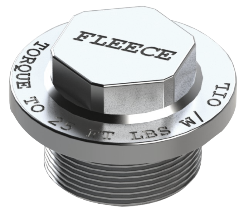 Fleece Performance 01-13 GM Duramax 6.6L Duramax Turbo Thermostat Delete Plug