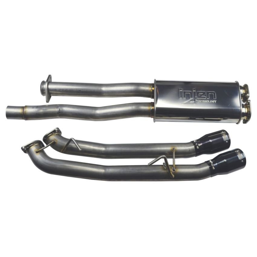 Injen SES9102 17-20 Ford F150 Raptor Super Crew V6 3.5L 3in Cat-Back SS Exhaust w/ Dual Black Chrome Tips