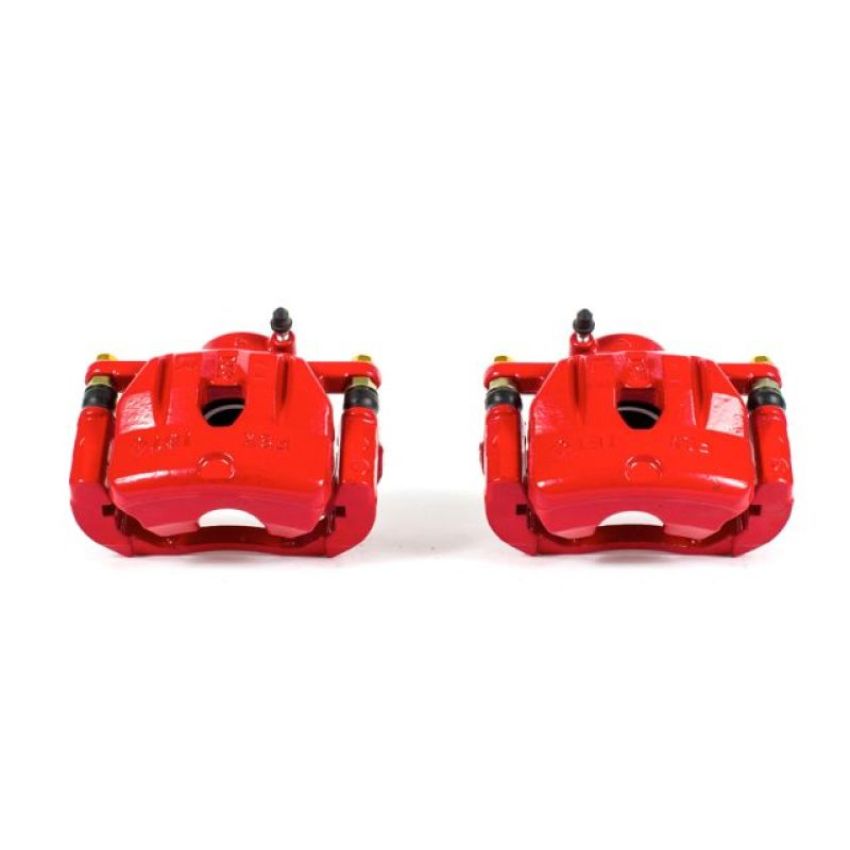 PowerStop S3248 Red Powder Coated Calipers