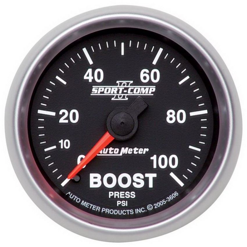 AutoMeter 3606 GAUGE, BOOST, 2 1/16