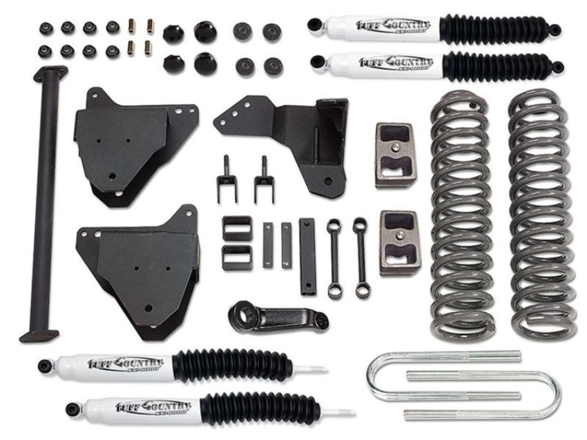 Tuff Country 24974KN 05-07 Ford F-250 Super Duty 4X4 5in Lift Kit (w/Repl. Radius Arm Drop Brkt) SX8000