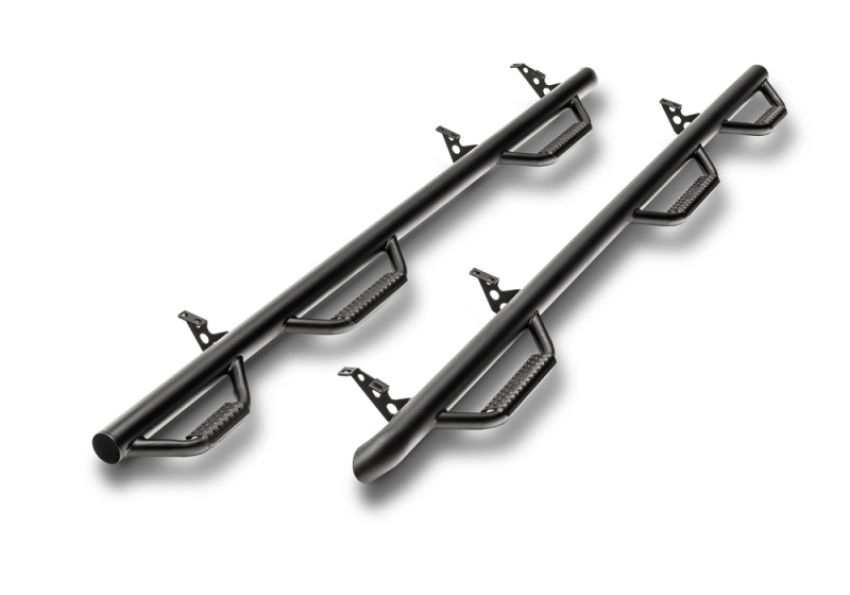 N-Fab D97100QC-6-TX Nerf Step 97-01 Dodge Ram 1500/2500/3500 Quad Cab 8ft Bed - Tex. Black - Bed Access - 3in