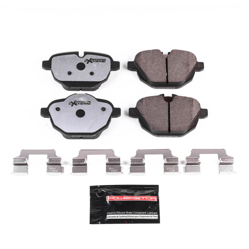 PowerStop Z26-1473 PowerStop - Z26 Performance Carbon-Fiber Ceramic Brake Pads with Hardware Kit