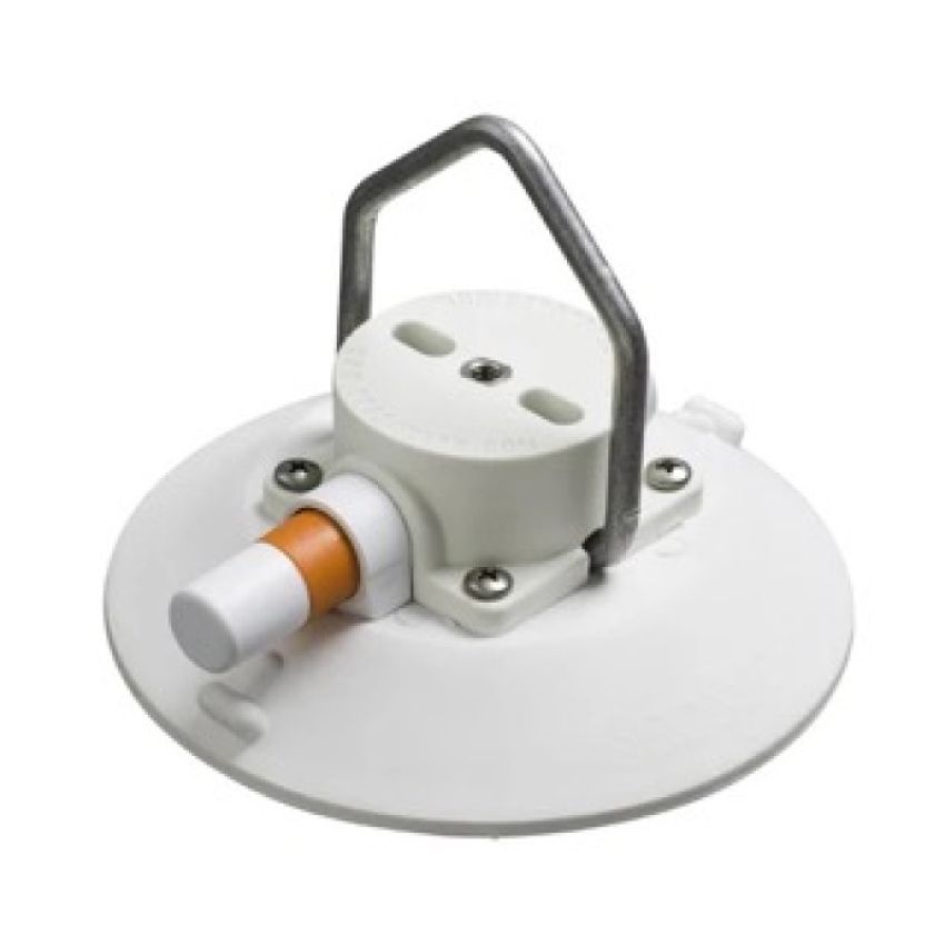 SeaSucker VM1016W-6 6in.  w/Pointed Stainless Steel D-Ring - White