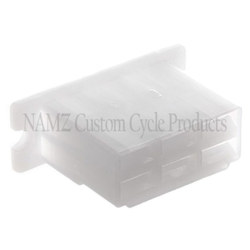 NAMZ NH-RB-6BT 250 Series 6-Position Dual Row Female Connector w/Mount (5 Pack)