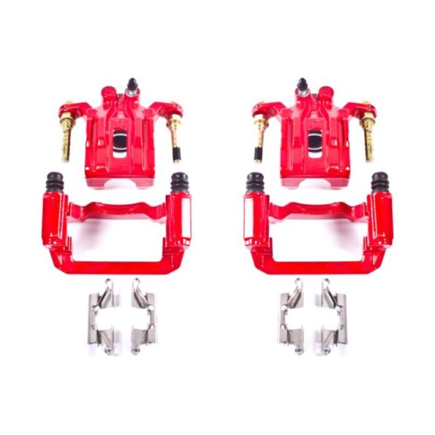 PowerStop S2994A Red Powder Coated Calipers
