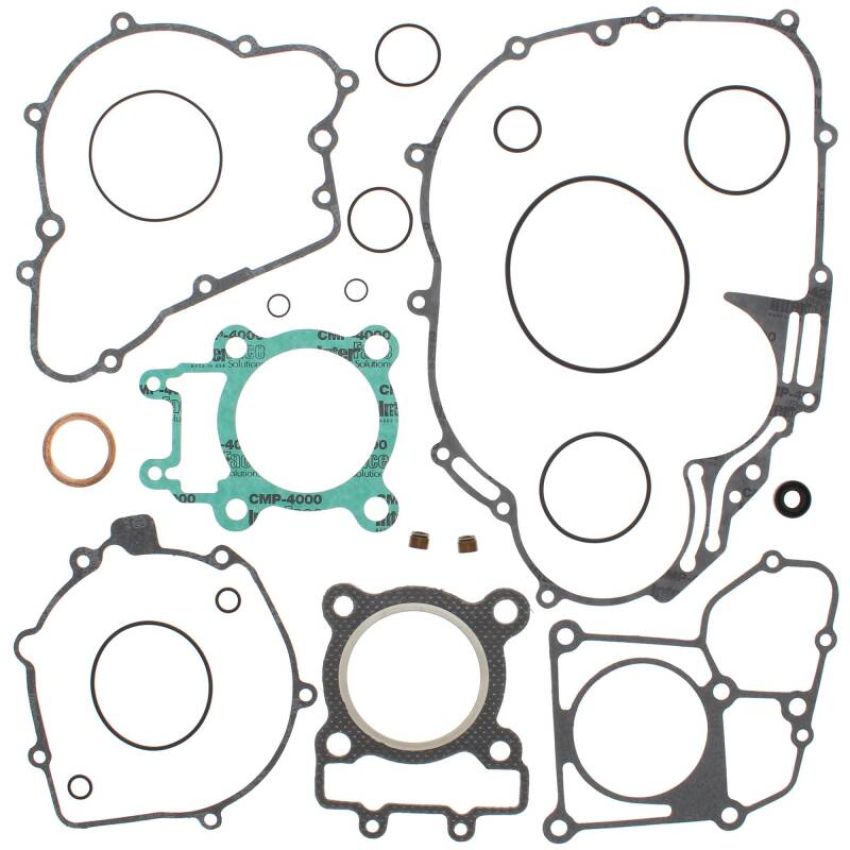 Vertex Pistons 808803 Vertex Gaskets 88-02 Kawasaki KLF220 Bayou Complete Gasket Kit