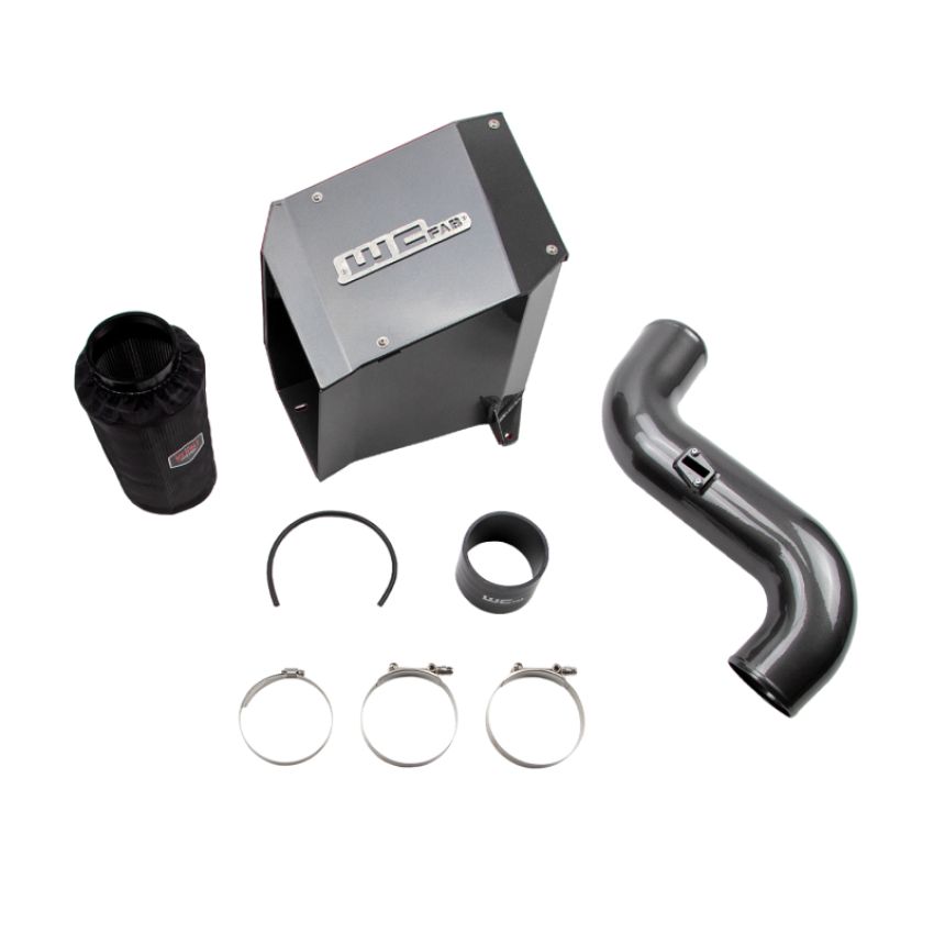 Wehrli WCF100192-CR 06-07 Duramax LBZ 4in. Intake Kit w/ Air Box - Candy Red