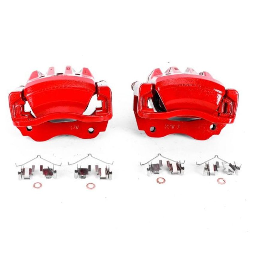 PowerStop S2774 Red Powder Coated Calipers