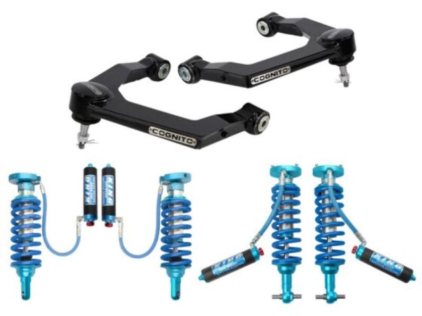 Cognito 510-P1237 21-24 Chevy/GMC Yukon/XL/Tahoe/Suburban (w/o Air Ride) 3in Elite Leveling Kit w/ King 2.5