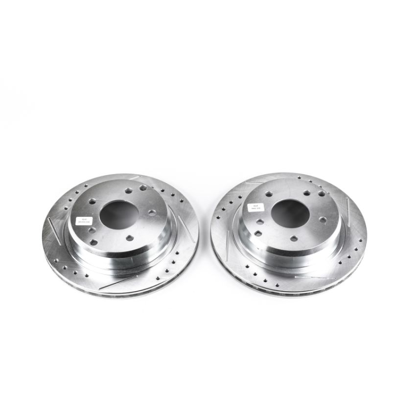 PowerStop AR8221XPR PowerStop Evolution Performance Drilled, Slotted & Plated Brake Rotor Pair