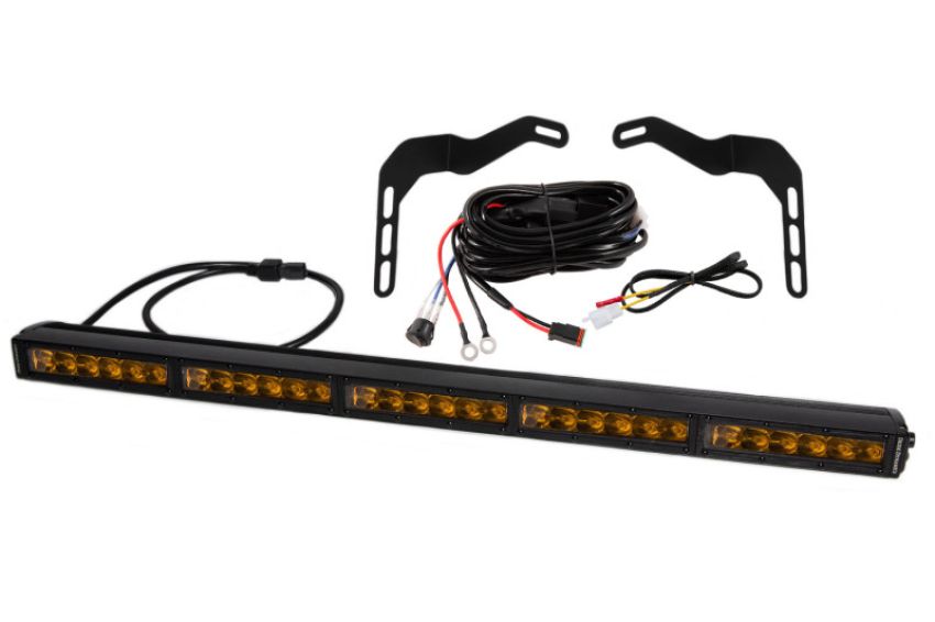 Diode Dynamics DD6061 14-21 Toyota Tundra SS30 Stealth Lightbar Kit - Amber Driving