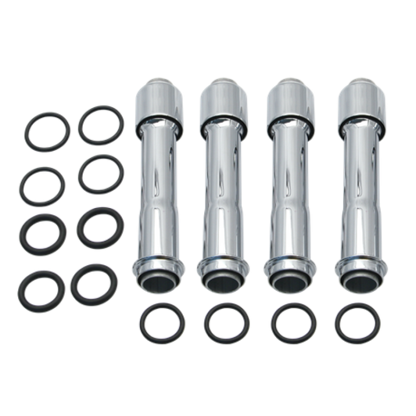 S&S Cycle 106-1340 2017+ M8 Models Pushrod Cover Kit - Chrome