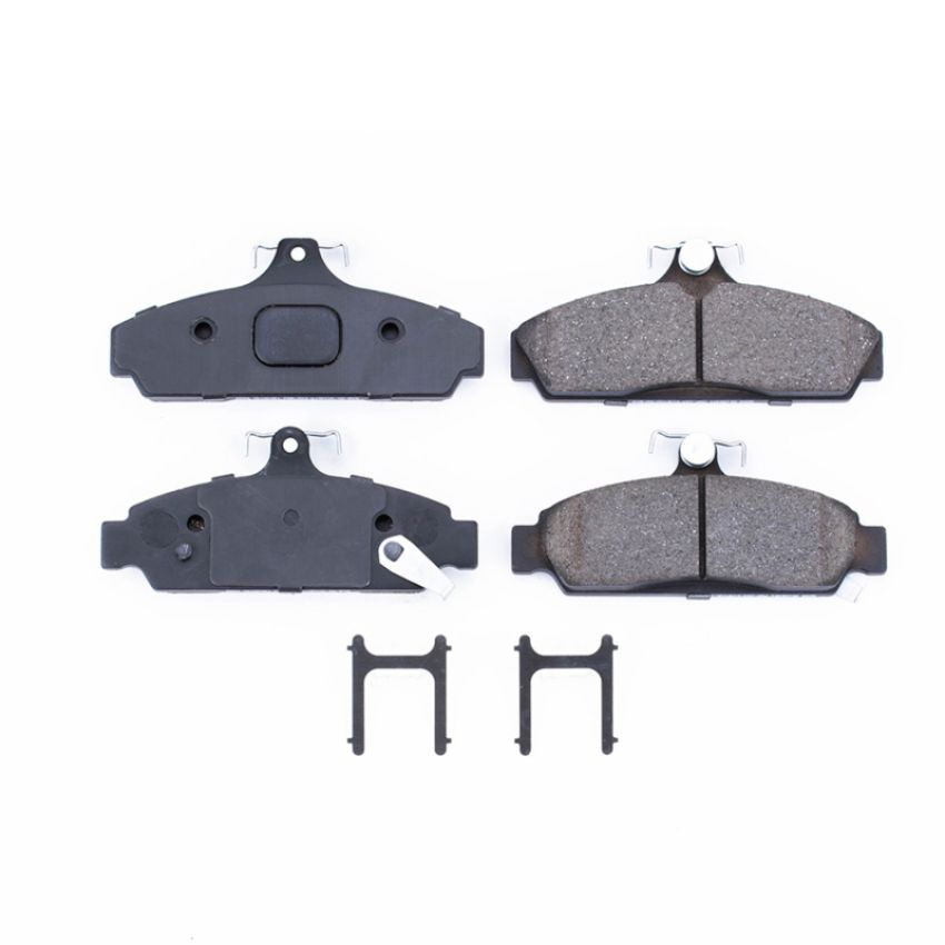 PowerStop 17-294 PowerStop - Z17 Low-Dust Ceramic Brake Pads with Hardware